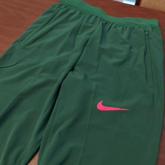 Nike 2023 Pro Elite Team Lightweight Pants Green Pink DX9067-341 Women's Size XS - Picture 2 of 6